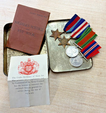WW2 T.F. W/SGT MEDAL GROUP X4