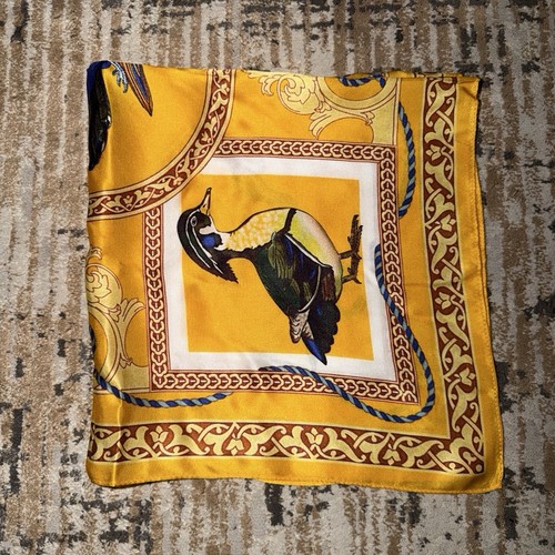 Vintage 100 silk - vintage, bird