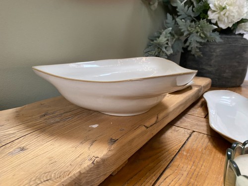 Ceres serving bowl white - -,