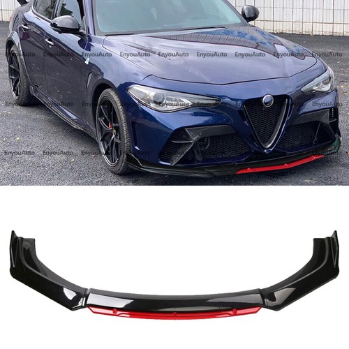 Front bumper lip spoiler - front,