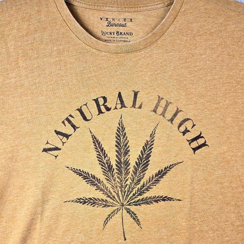 Lucky brand ganja shirt - ganja,