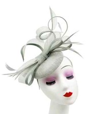 Large Swirl Sinamay Headband