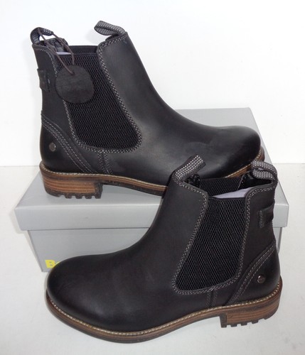 Bench mens black leather boots - bench,