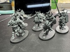 Warhammer Age of Sigmar Chaos knights Built And Unpainted