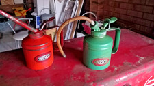 Two Vintage Oil Cans