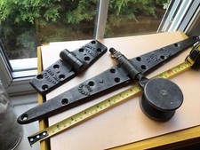 HENDERSON ANTIQUE GARAGE DOOR HINGES VINTAGE FOR FOLDING DOOR PRE WW2 RECLAIMED