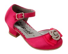 NEW GIRLS DIAMANTE BRIDESMAID PARTY WEDDING SANDALS FANCY SHOES UK SIZE 10-2