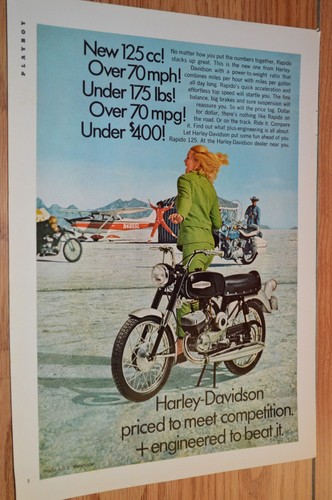 1968 harley davidson rapido - 1968,