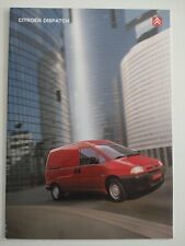 Citroen Dispatch 1.9 Diesel 2.0 HDi Panel Window Van Combi UK Brochure Dec 2000