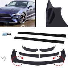 For Vauxhall Opel Astra GTC Corsa  Front Bumper Lip Spoiler+Side Skirt Splitter