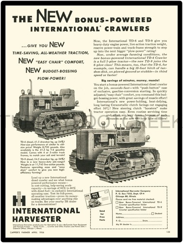 1956 international and - international, td-6