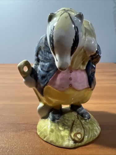 Beswick beatrix potter badger - potter,