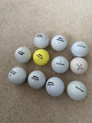 Slazenger golf balls used - 11, balls-