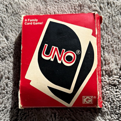 Vintage 1979 uno card - 1979,