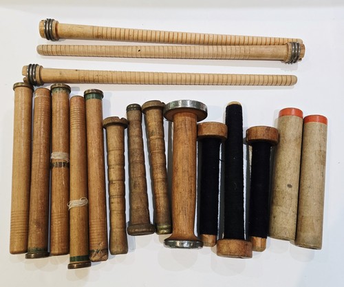 Wood bobbins spools industrial - wood,