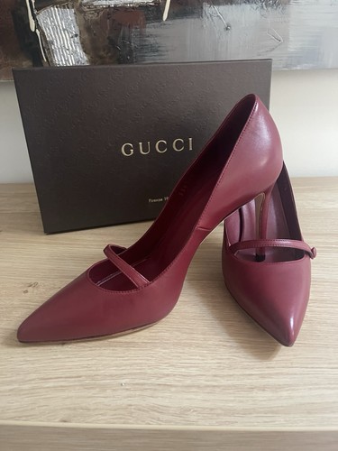 Gucci malaga kid leather heels - malaga,
