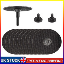 10x 2inch Metal Cut-Off Wheel Resin Cutting Discs With 1/4'' Mandrel Die Grinder