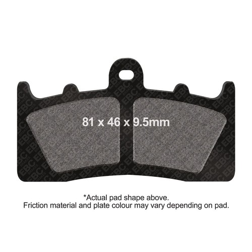 Ebc brake pad front - ebc,