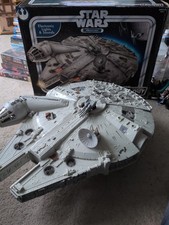 Vintage Millennium Falcon Vehicle Star Wars Original Trilogy 2004 Hasbro In Box