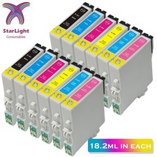 12 Pk Ink Cartridge Fits For