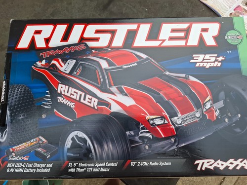 Traxxas rustler remote control - traxxas,