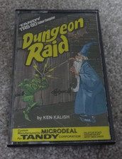 Tandy TRS-80 Dungeon Raid cassette game