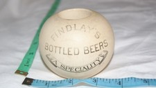 Extremely Rare Vintage Findlay's Bottled Beers Matchstick Holder