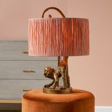 Gold Monkey Table Lamp BASE