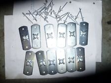 Steel captive nut repair piece  Rivnuts M8 Nutsert Rivet Nuts x 12 van fittings