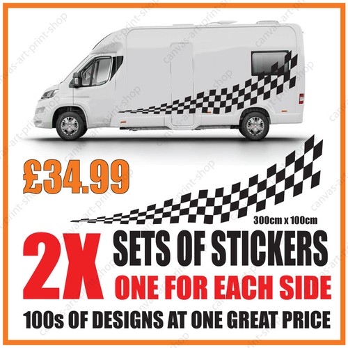 Motorhome graphics stickers