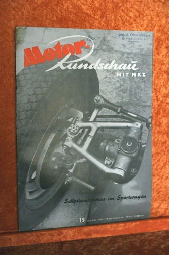 Motor rundschau fiat - rundschau, (m)