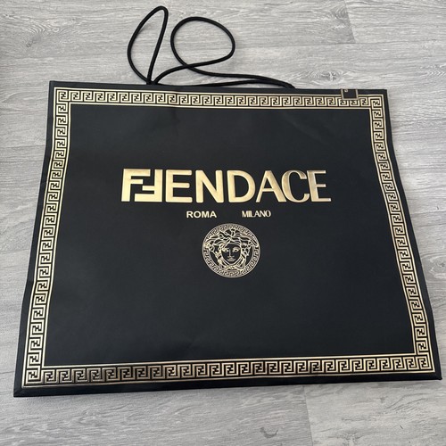 Fendi versace fendace - versace, black