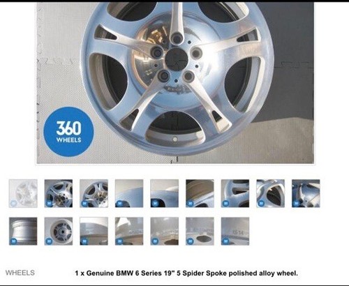 Bmw spider alloys - 19,