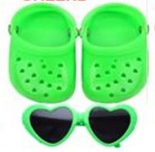 18" Doll CROCstyle SHOES &