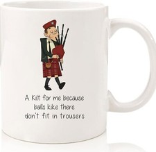 Funny Scottish Mug, Kilt Funny