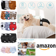 Avont Reusable Dog Nappies Diapers Absorbent Washable and Eco-Friendly Sanitary