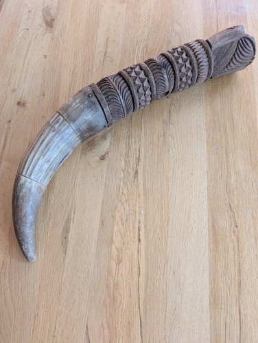 Large african carved - carved, wood