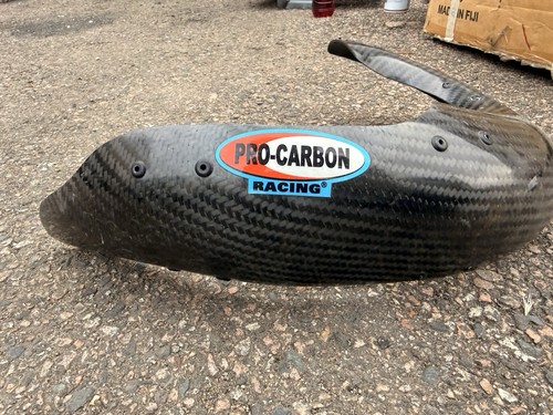Pro carbon exhaust guard - carbon,