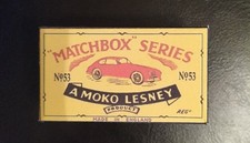Matchbox Lesney - No53  Aston