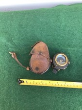 Vintage WW1 1918 dated  Verniers Pattern VIII working Compass with 1918 case