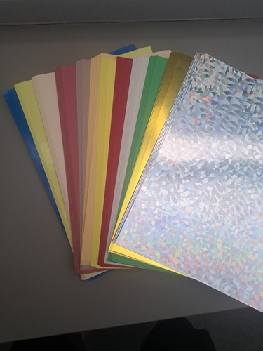100 sheets mix colours - colours, &