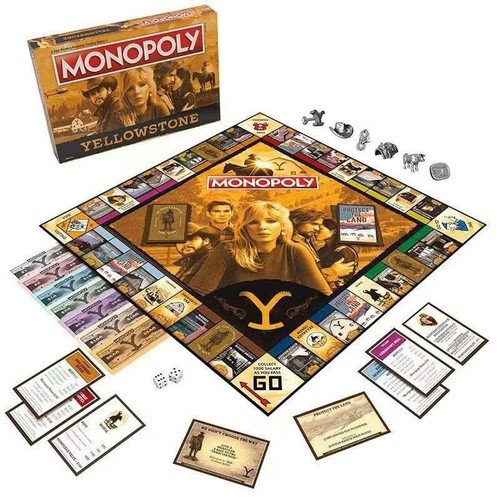 New monopoly yellowstone - new, monopoly: