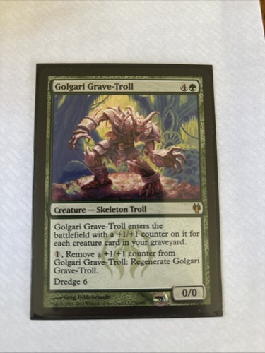 Golgari grave troll mtg - golgari, grave-troll