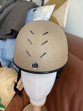 Charles Owen PRO 11 Pas015 Pc ApprovedJockey Skull Gold 01/2 (53)good Condition