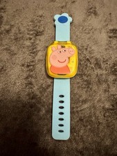 Vtech Peppa Pig Learning Watch for Childern - Blue/Yellow