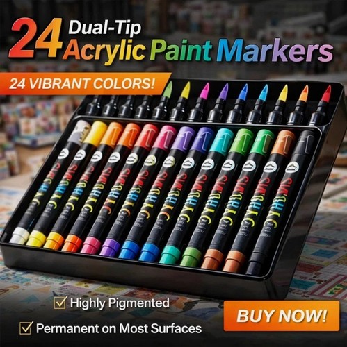 Acrylic paint pens colours - acrylic,