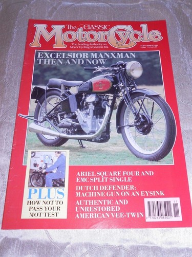 Classic motorcycle magazine - classic,