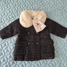 Lili Gaufrette Baby Girl Coat