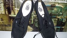 Vans Off The Wall Era LPE Men's Black Plimsolls Size UK 11  Eu 46  Hardly Worn