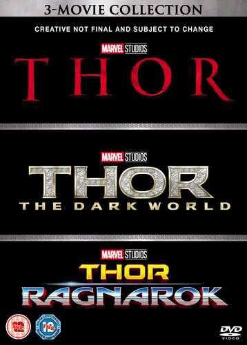 Thor movie collection dvd - thor:, 3-movie